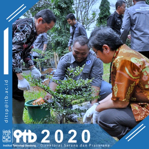 ITB Activities Planting and Inauguration of Plant Nursery Houses